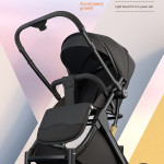 Seasonal Universal Shock-absorbing Children's Stroller Can Sit and Lie Down Lightweight and Foldable High-quality Baby Stroller